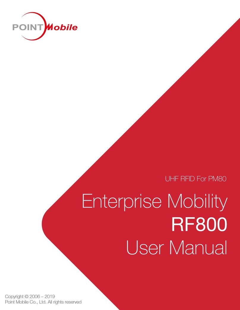 Point Mobile RF800 user manual