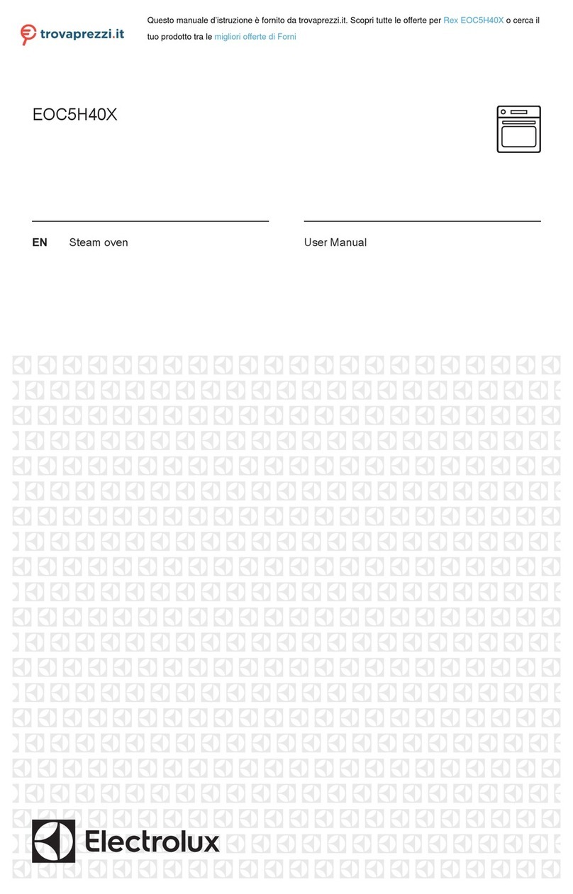 Electrolux EOC5H40X user manual