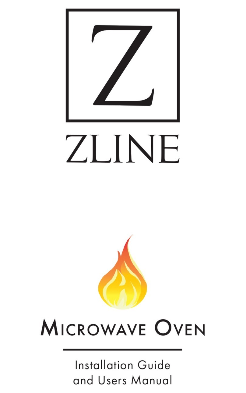 Zline RV-2400S Installation guide and user's manual