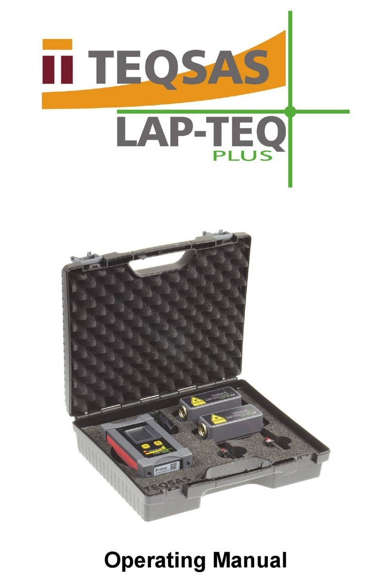 TEQSAS LAP-TEQ PLUS operating manual