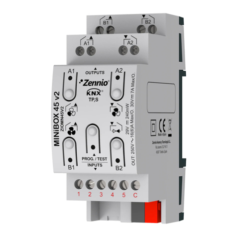 Zennio MINiBOX 45v2 user manual