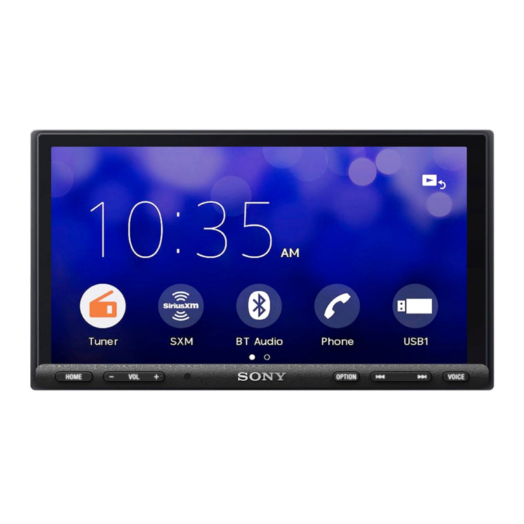 Sony XAV-AX7000 Help guide