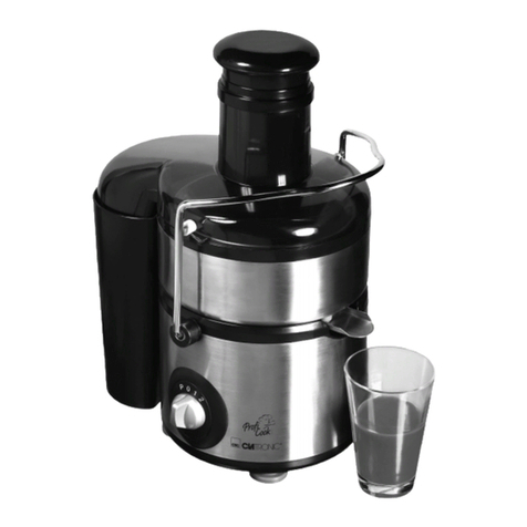 Clatronic ProfiCook AE 3053 Instruction manual & guarantee