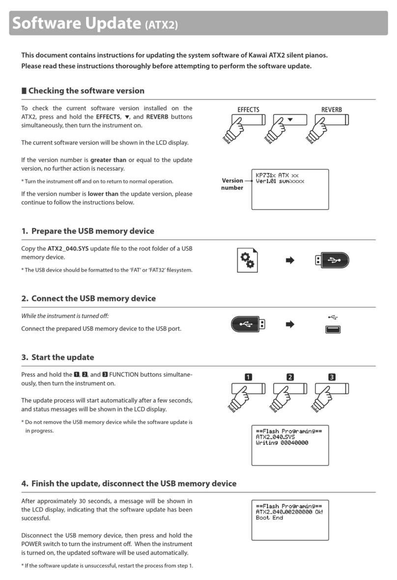 Kawai ANYTIME ATX2 Technical manual
