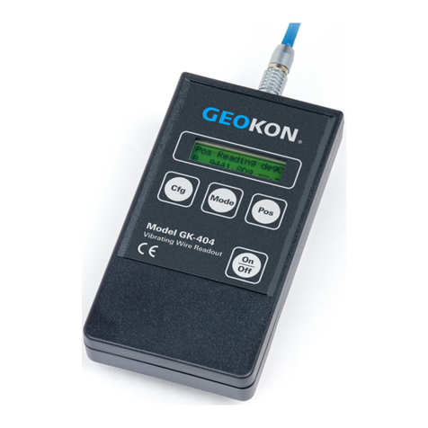 Geokon GK-404 User manual