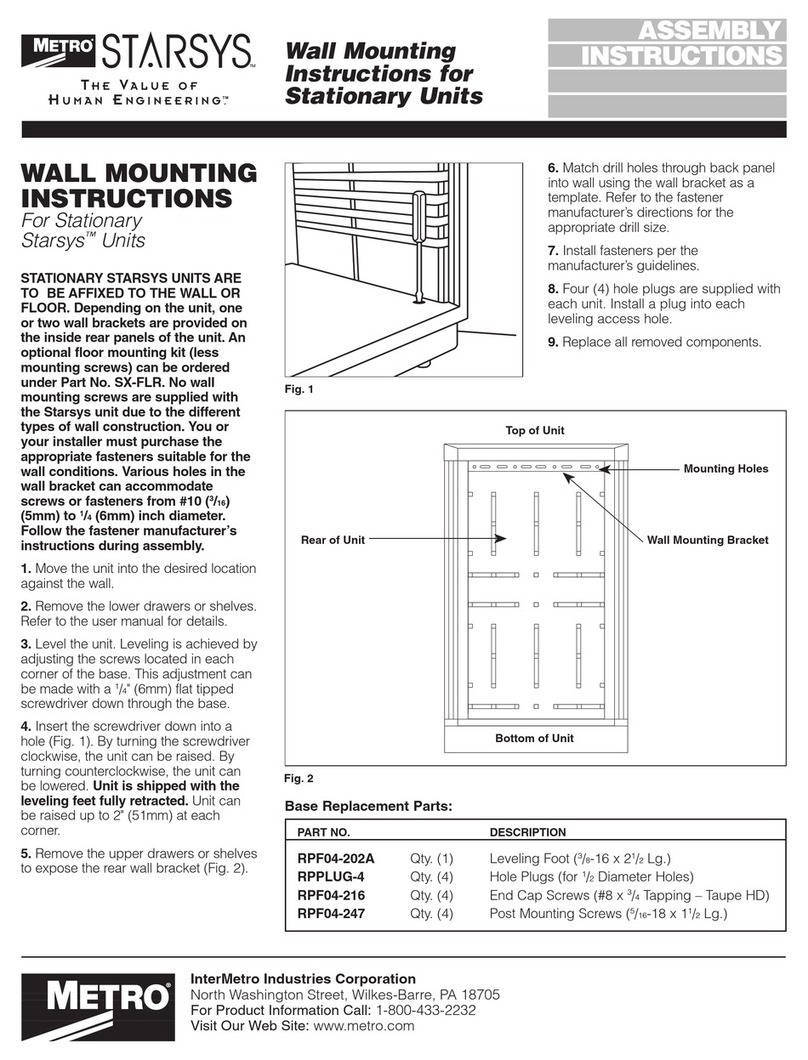 Metro DataVac Starsys Assembly instructions