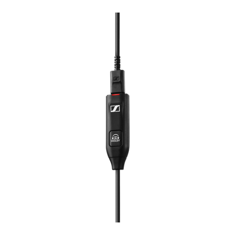 Sennheiser PC373D user guide