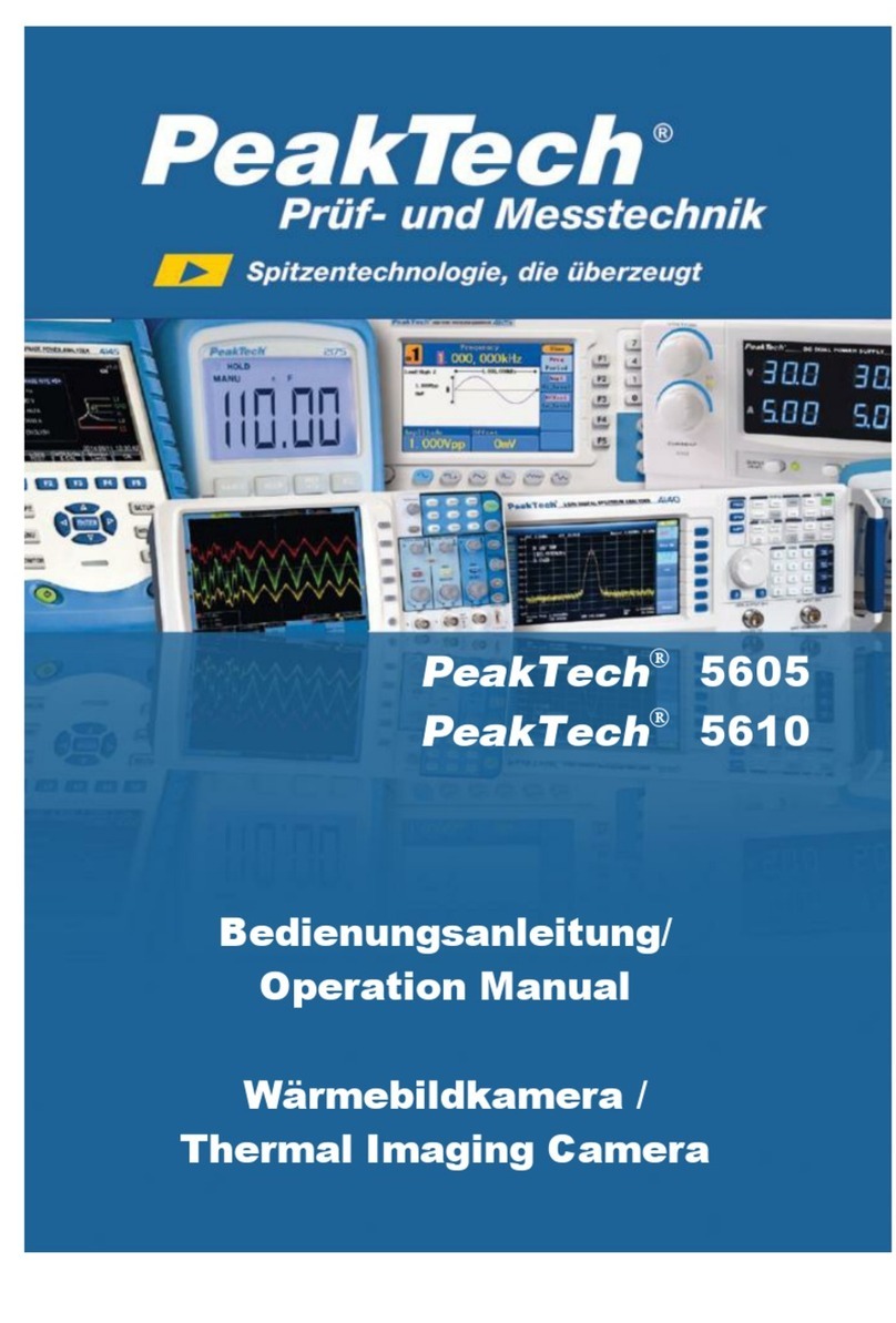 PeakTech 5610 Operation manual PeakTech 5610 Operation manual