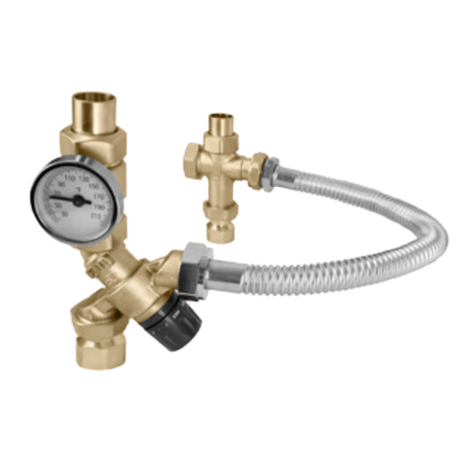 CALEFFI TankMixer 520 Series quick start guide