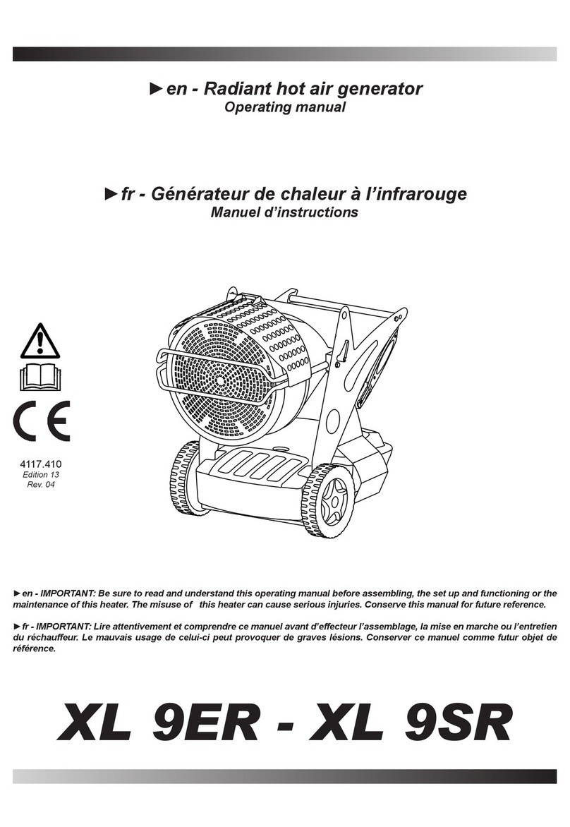 MCS XL 9ER operating manual