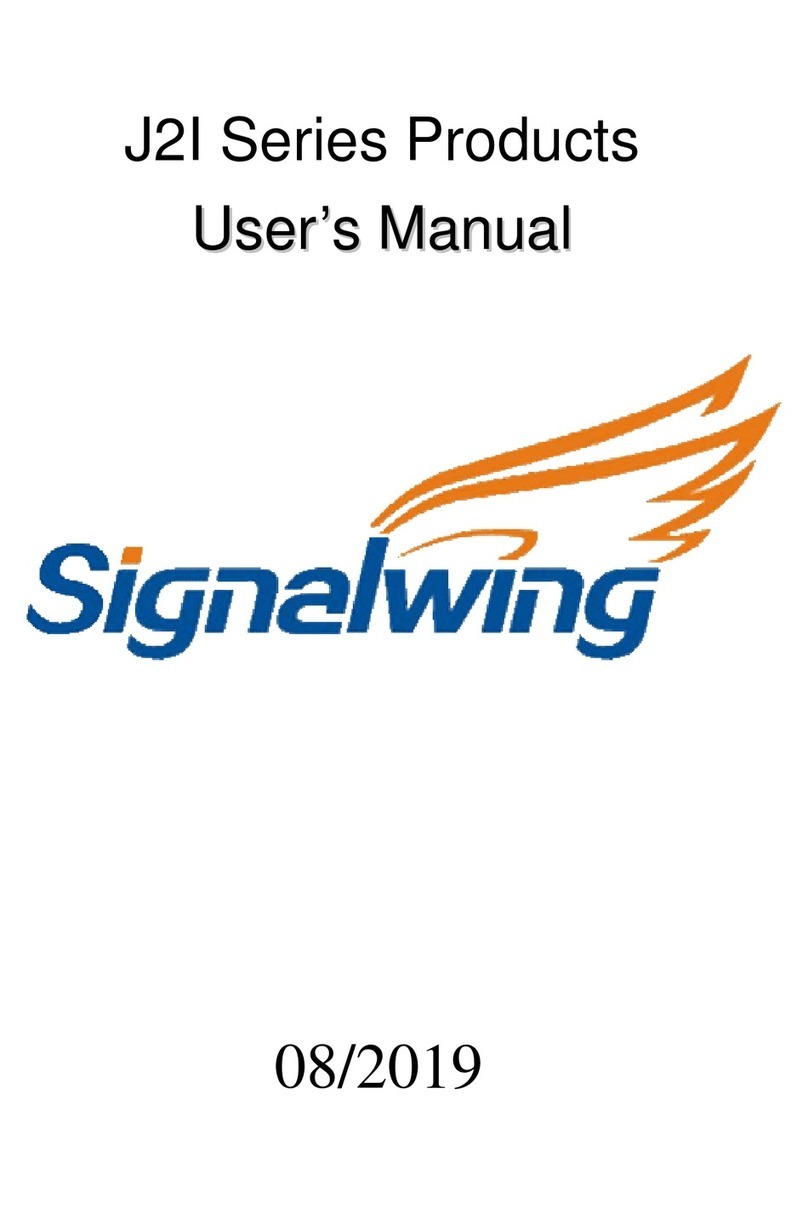 Signalwing J2I Series user manual