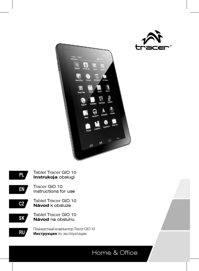 Tracer GIO 10 User manual