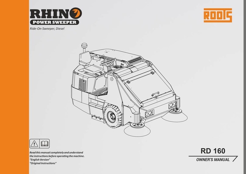 ROOTS RHINO RD 160 User manual ROOTS RHINO RD 160 User manual