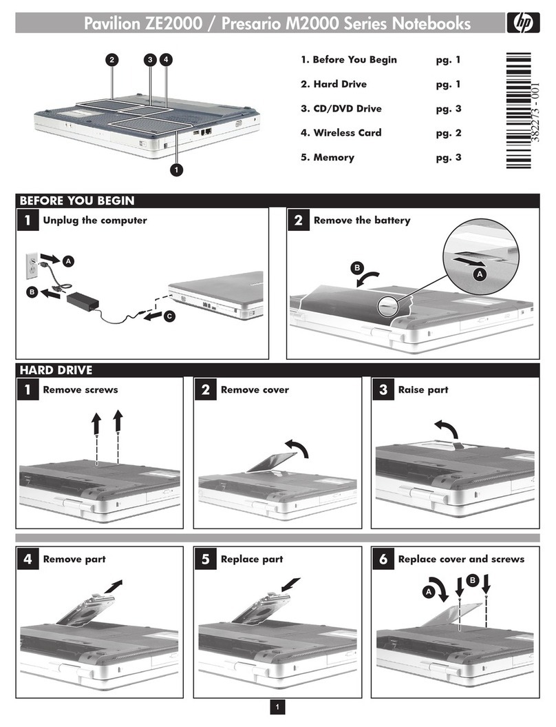 HP ze2000 User manual HP ze2000 User manual