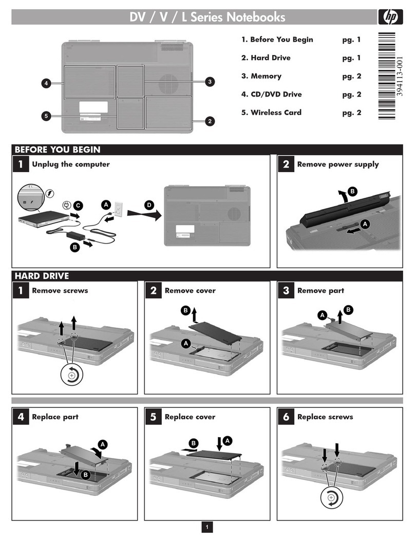 HP DV Series User manual