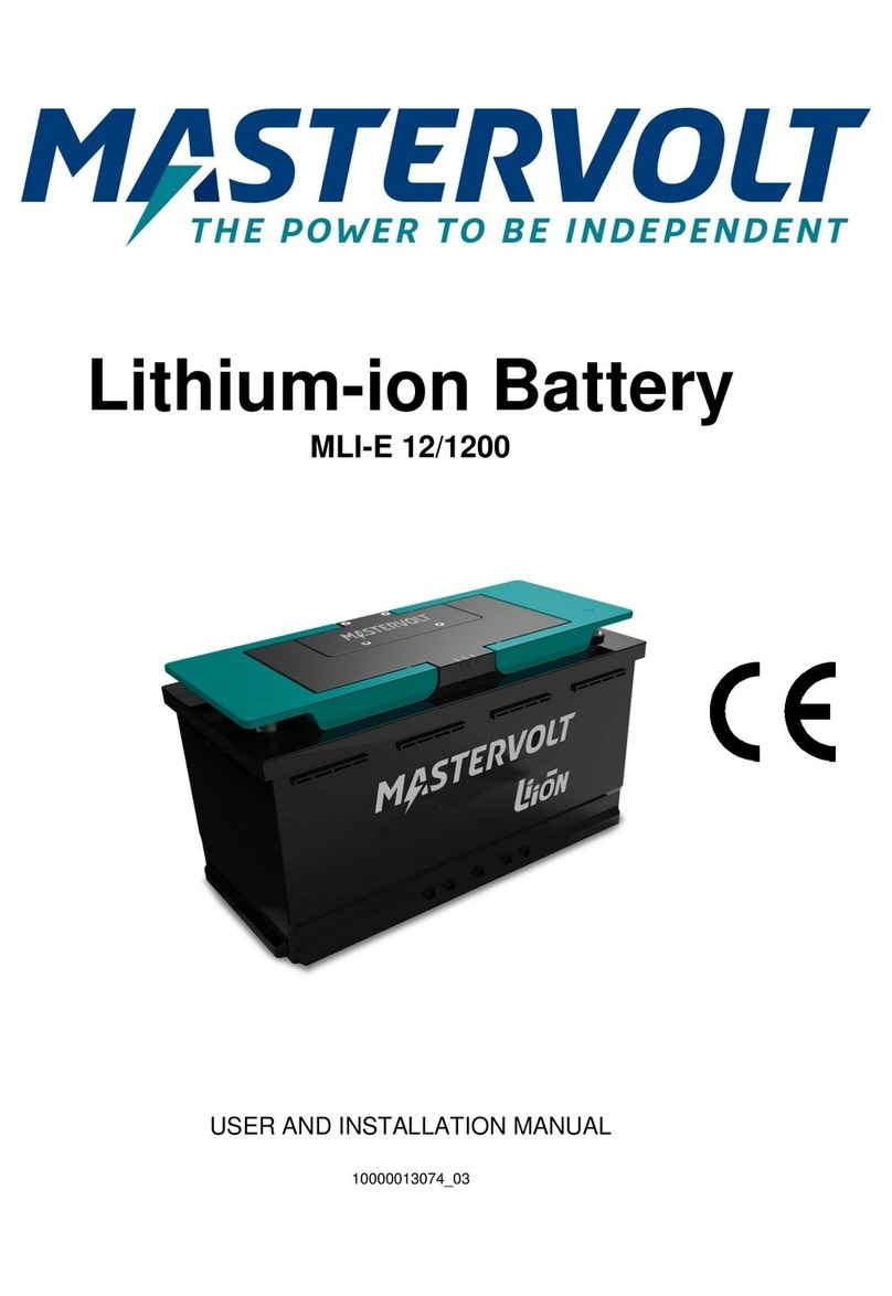 Mastervolt MLI-E 12/1200 Operating manual Mastervolt MLI-E 12/1200 Operating manual
