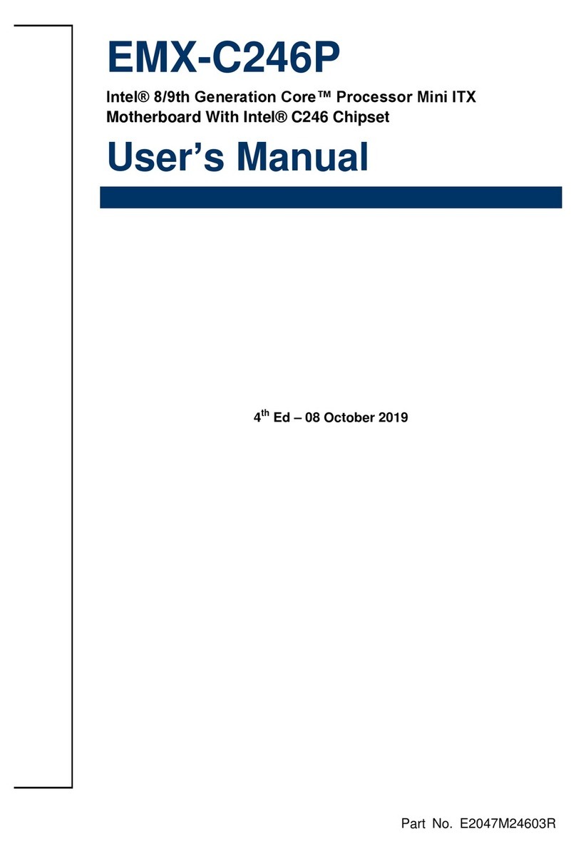 Avalue Technology EMX-C246P user manual