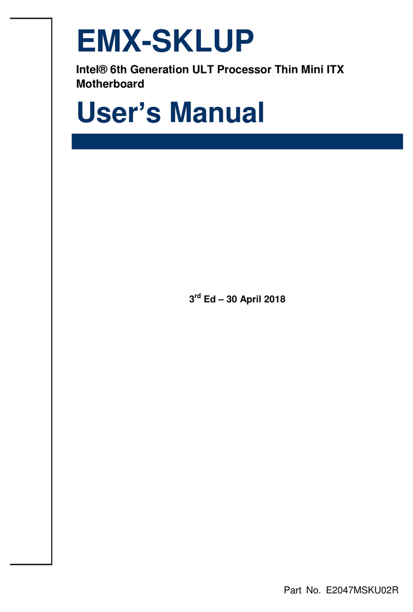 Avalue Technology EMX-SKLUP User manual