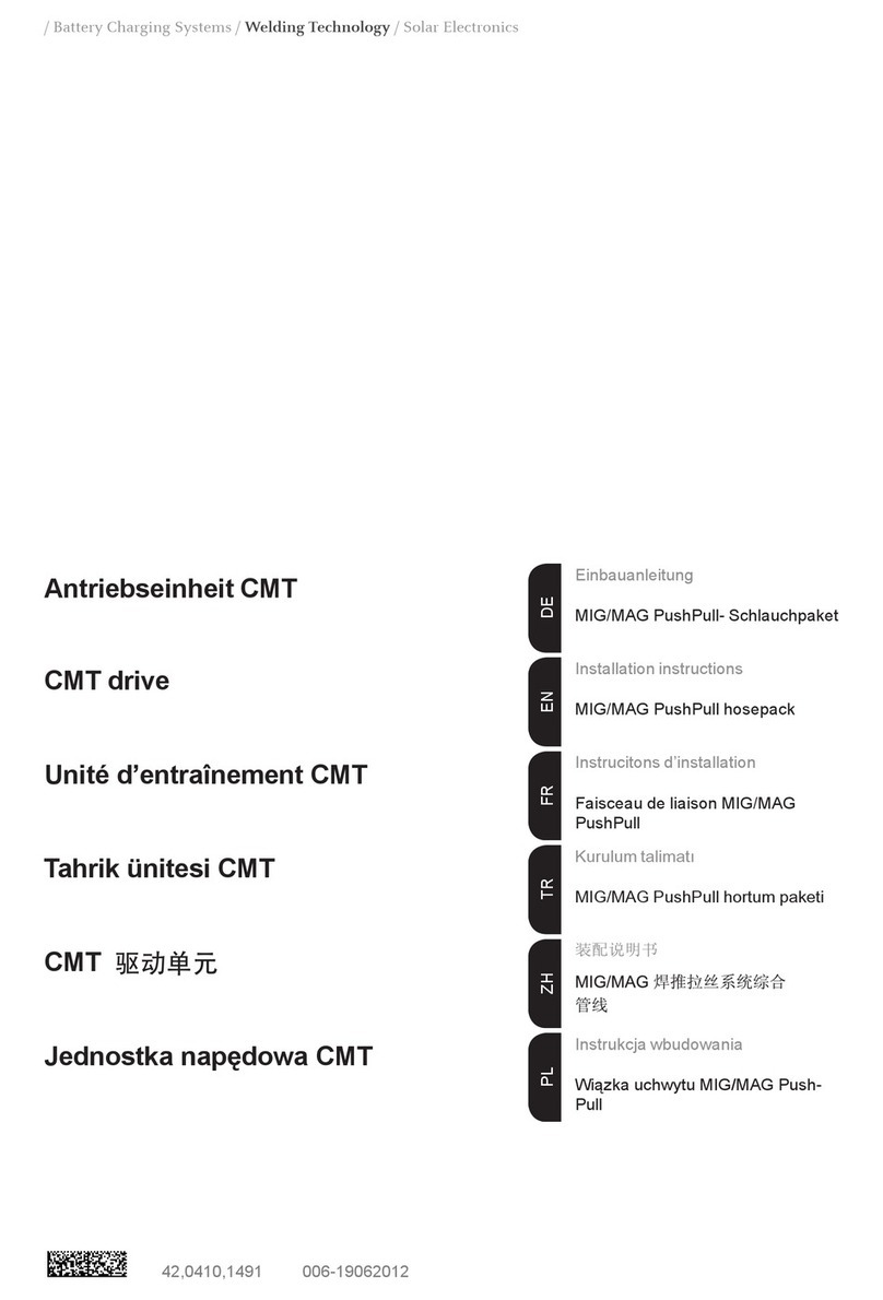 FRO­NIUS CMT drive User manual