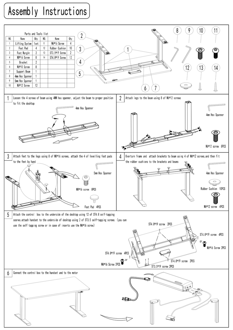 AOKE YDZF3 Series Assembly instructions