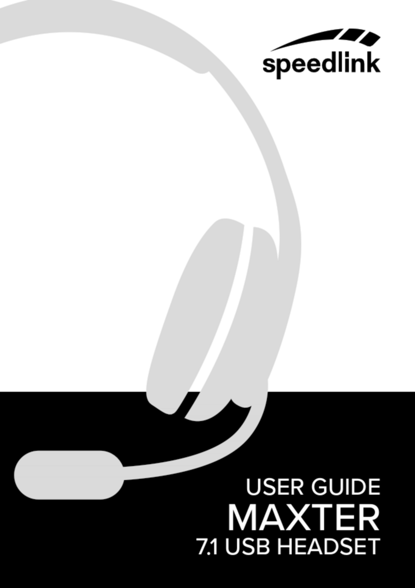 Speed Link MAXTER User manual
