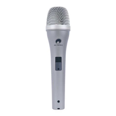 Omnitronic MIC 78PRO-C quick start guide