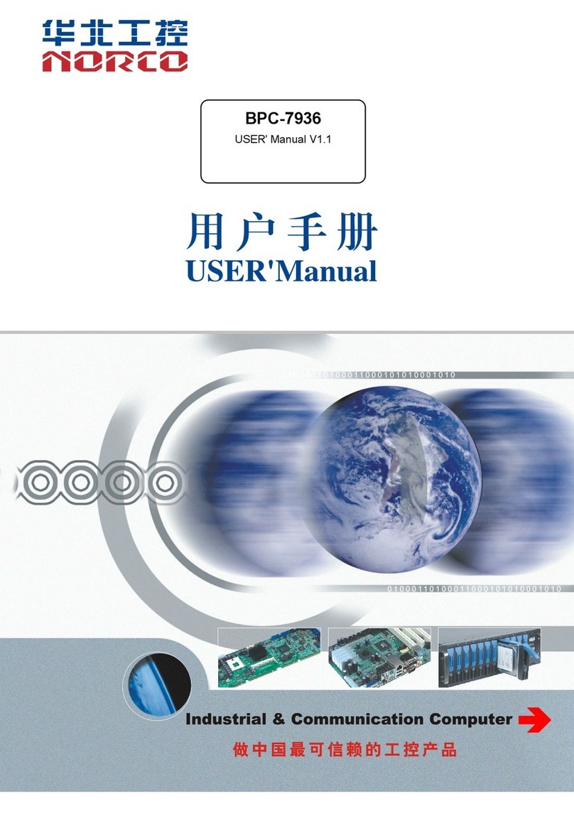 Norco BPC-7936 user manual