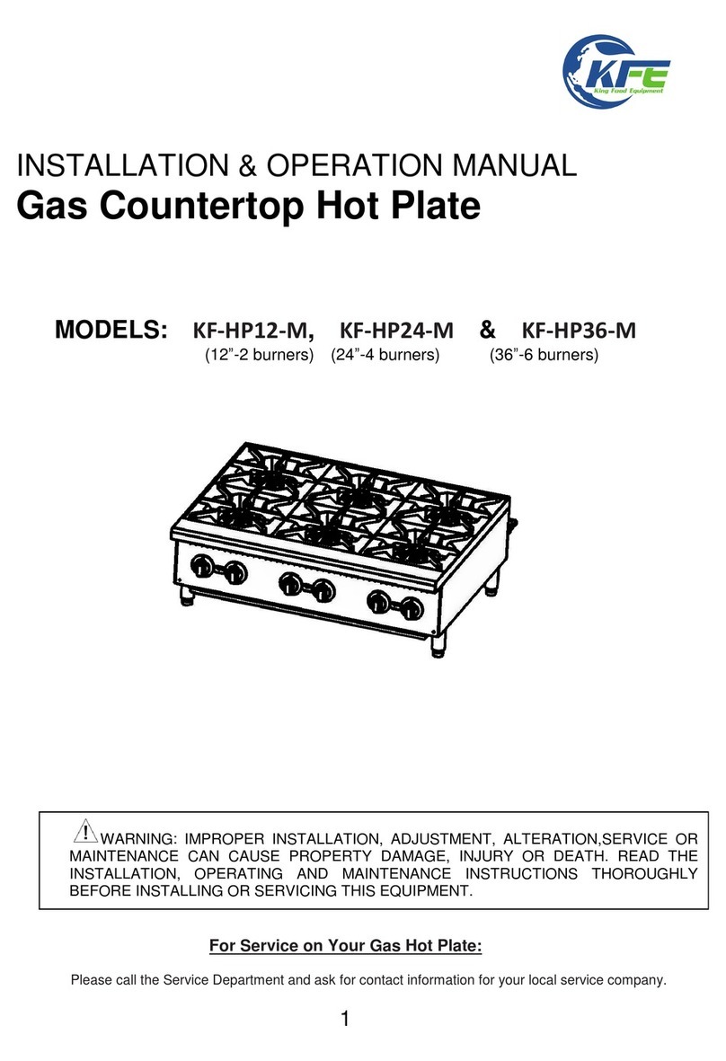 KFE KF-HP12-M Installation & operation manual
