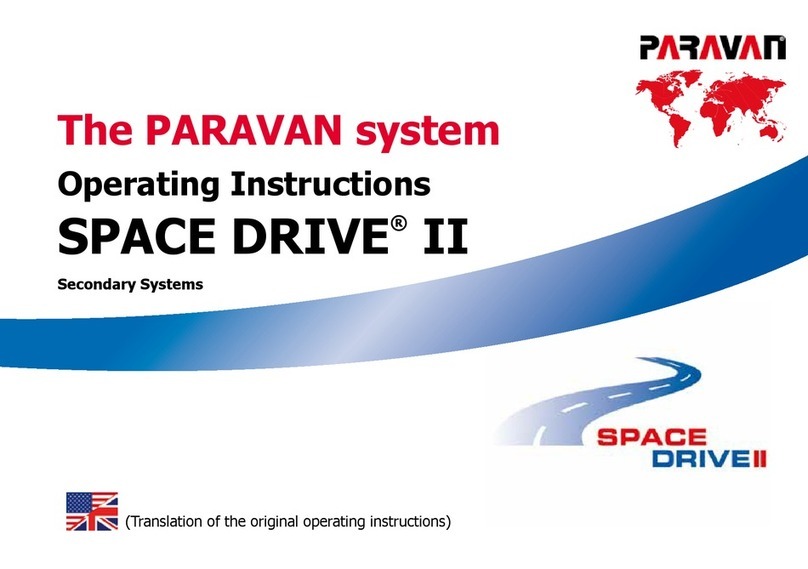 Paravan SPACE DRIVE II User manual