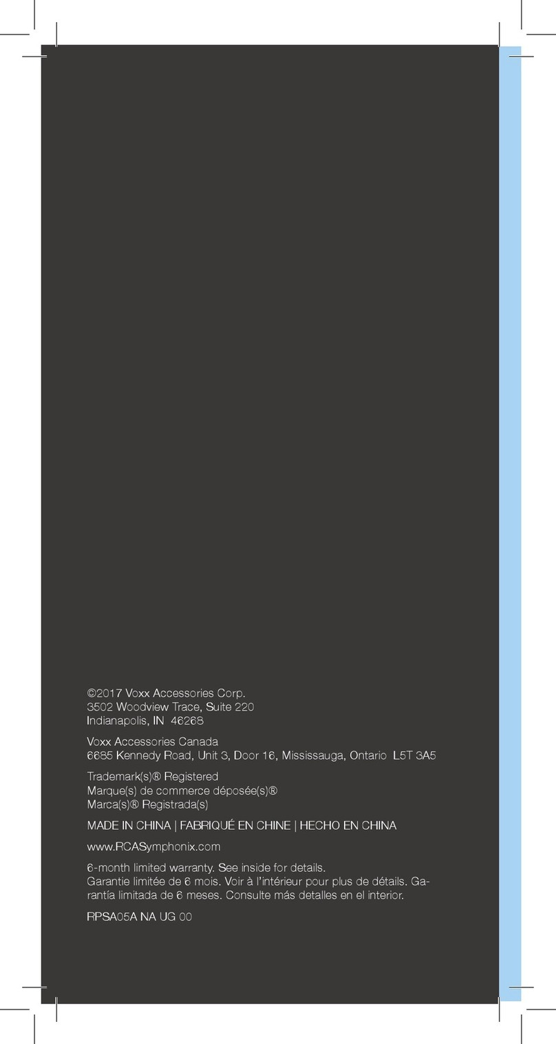 RCA Symphonix Series User manual