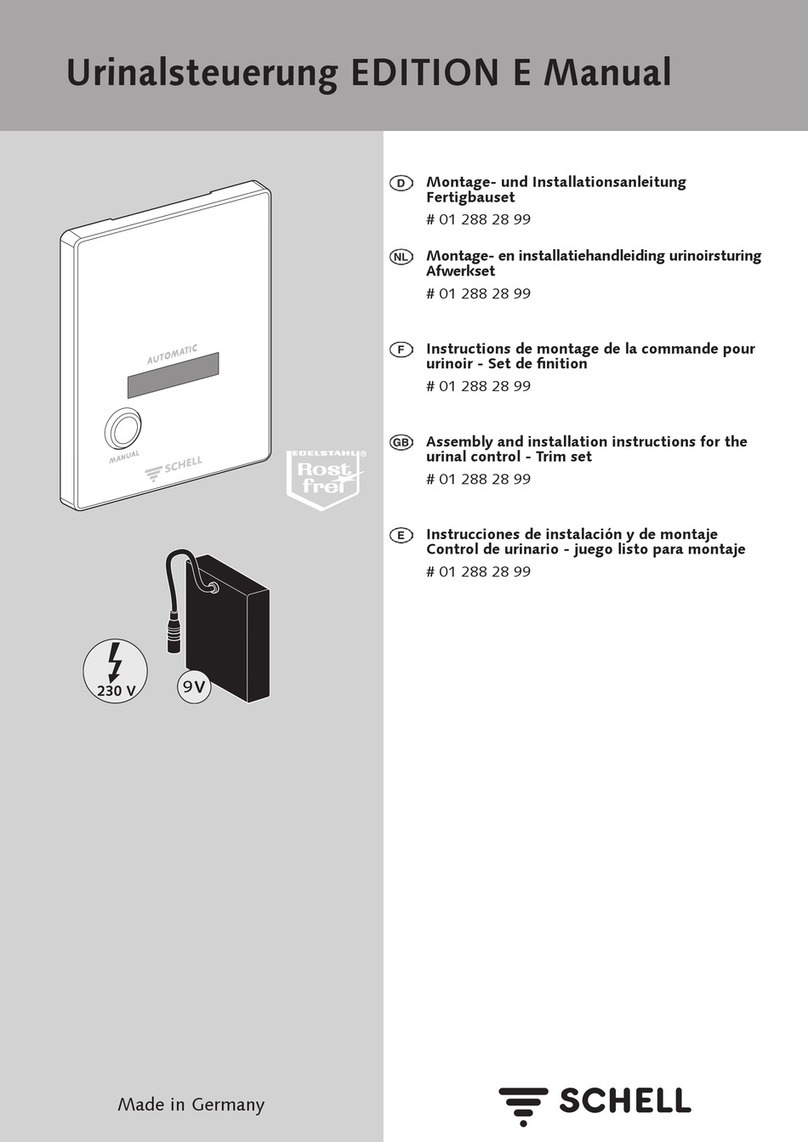 Schell EDITION E Instruction manual