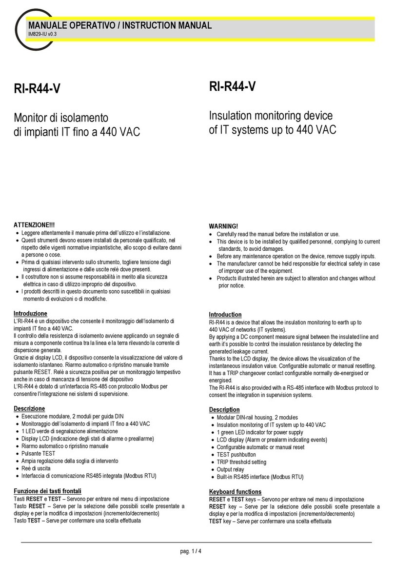 Contrel RI-R44-V User manual