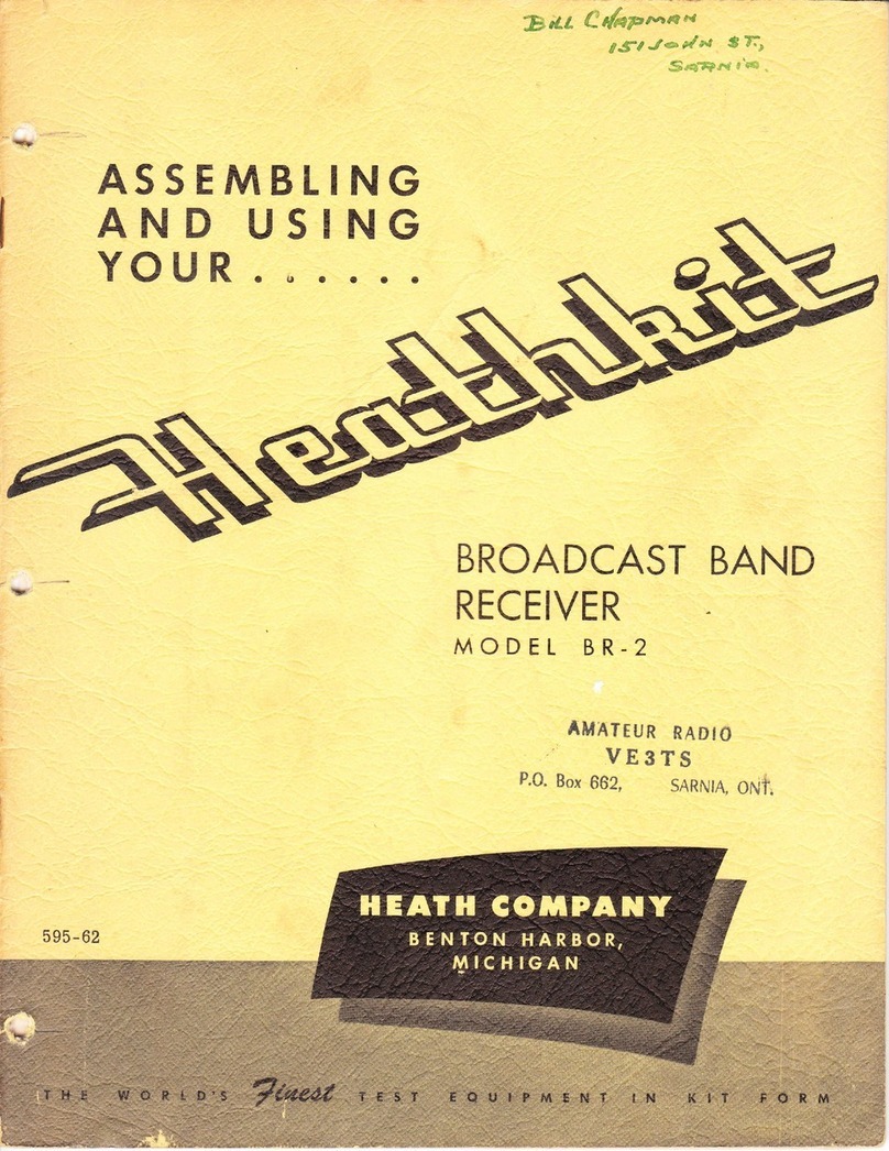 Heath Company Heathkit BR-2 Assembly and Use