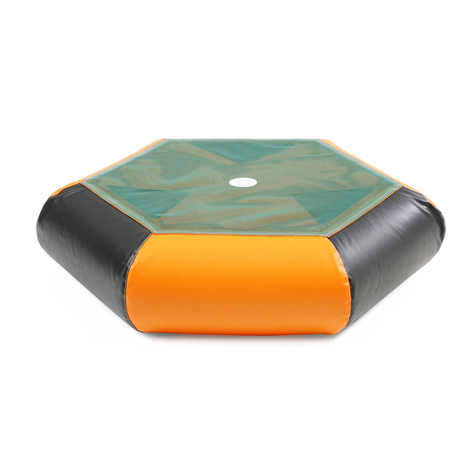 Sport-thieme Soft trampoline 11 127 8705 Instructions for use