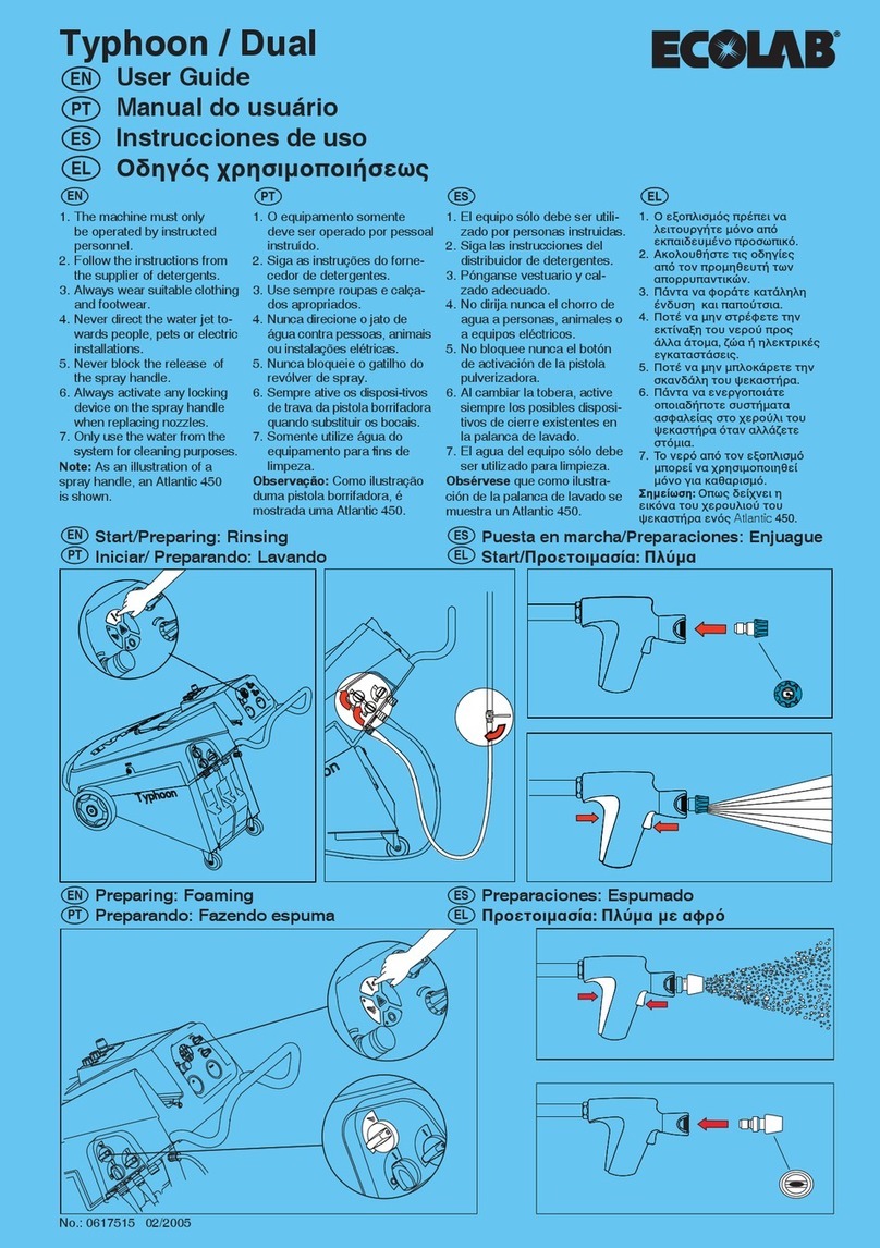 Ecolab Typhoon user guide