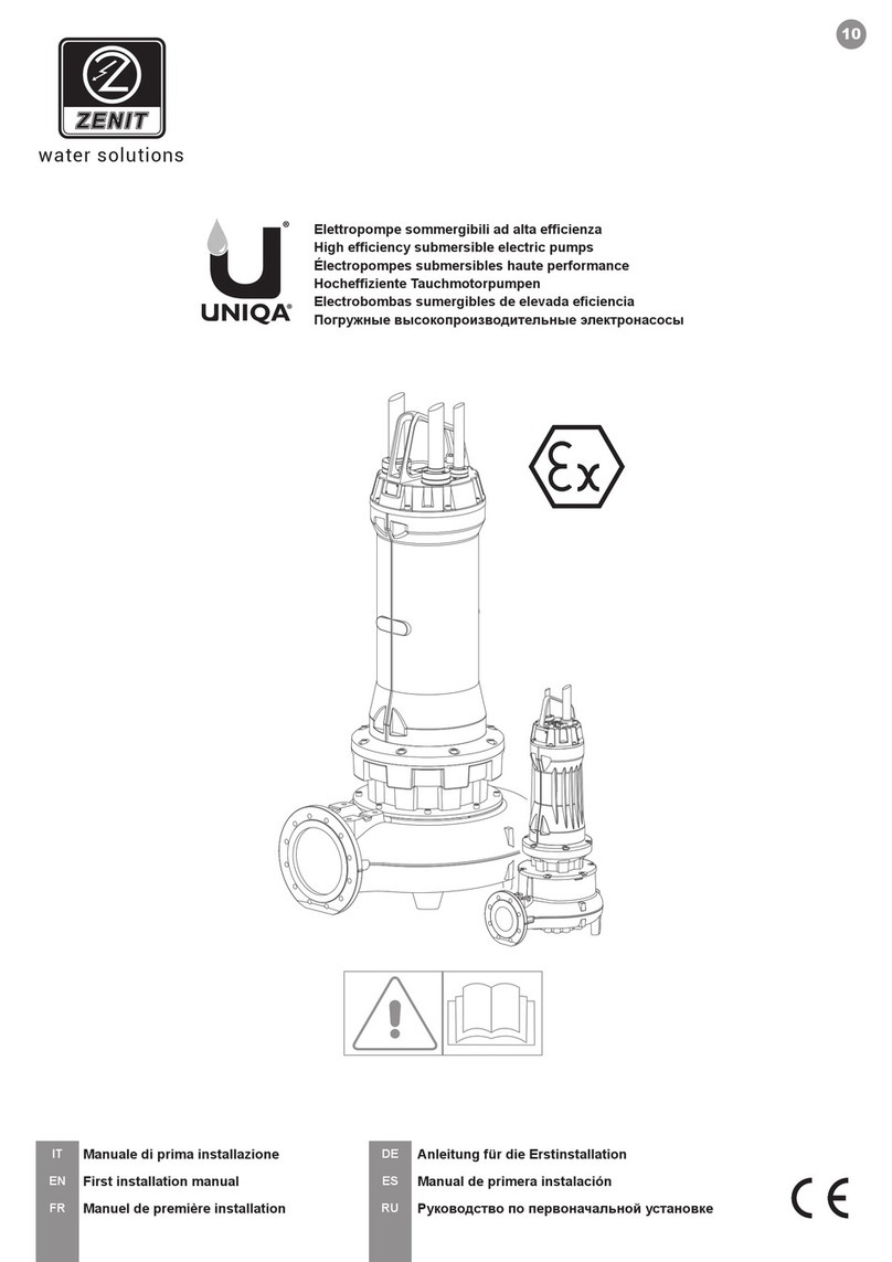 Zenit UNIQA M08S First installation manual