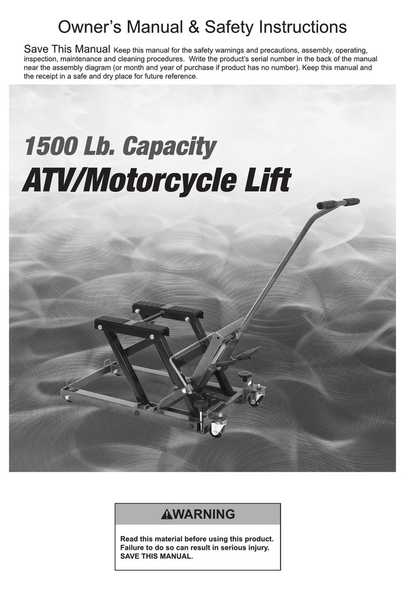 Black Widow BW-0101 Owner's manual & safety instructions