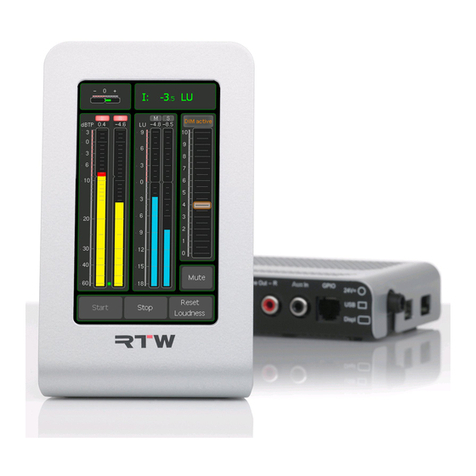 RTW TouchMonitor TM3-3G manual