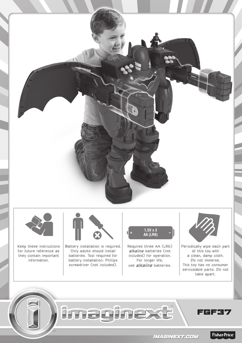 Fisher-Price imaginext FGF37 User manual