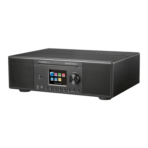 Albrecht Audio DR 890 CD manual