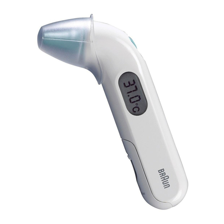 Braun ThermoScan IRT3030LA User manual