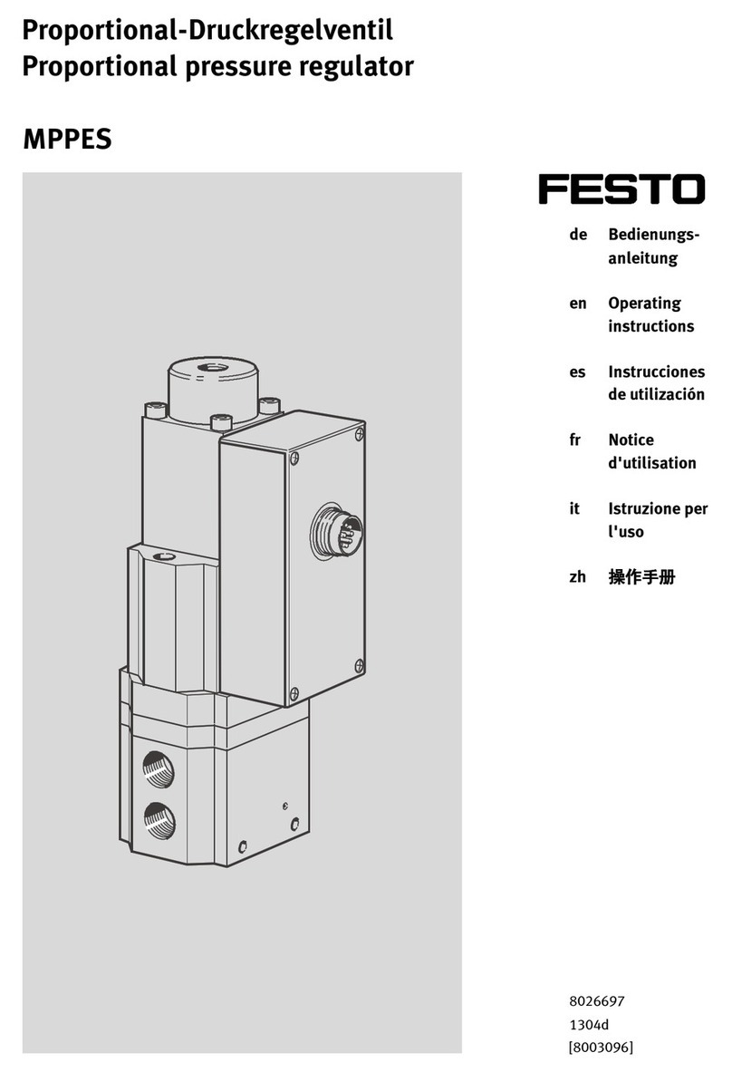 Festo MPPES 010 Series User manual