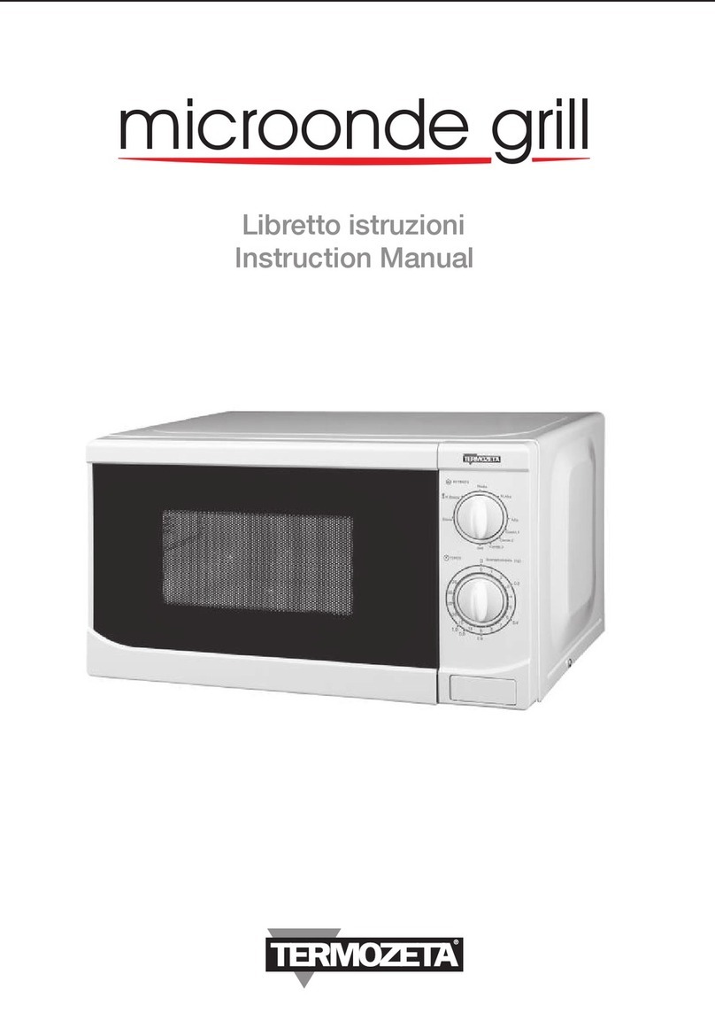 Termozeta microonde grill instruction manual