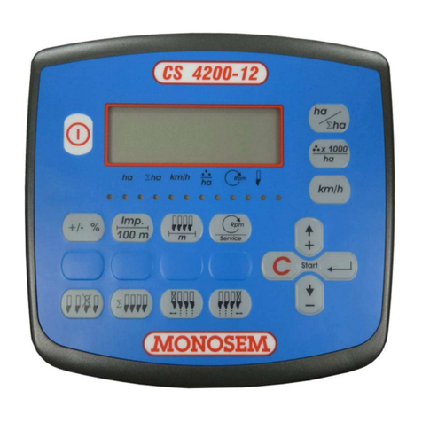 Monosem CS 4200-12 User manual