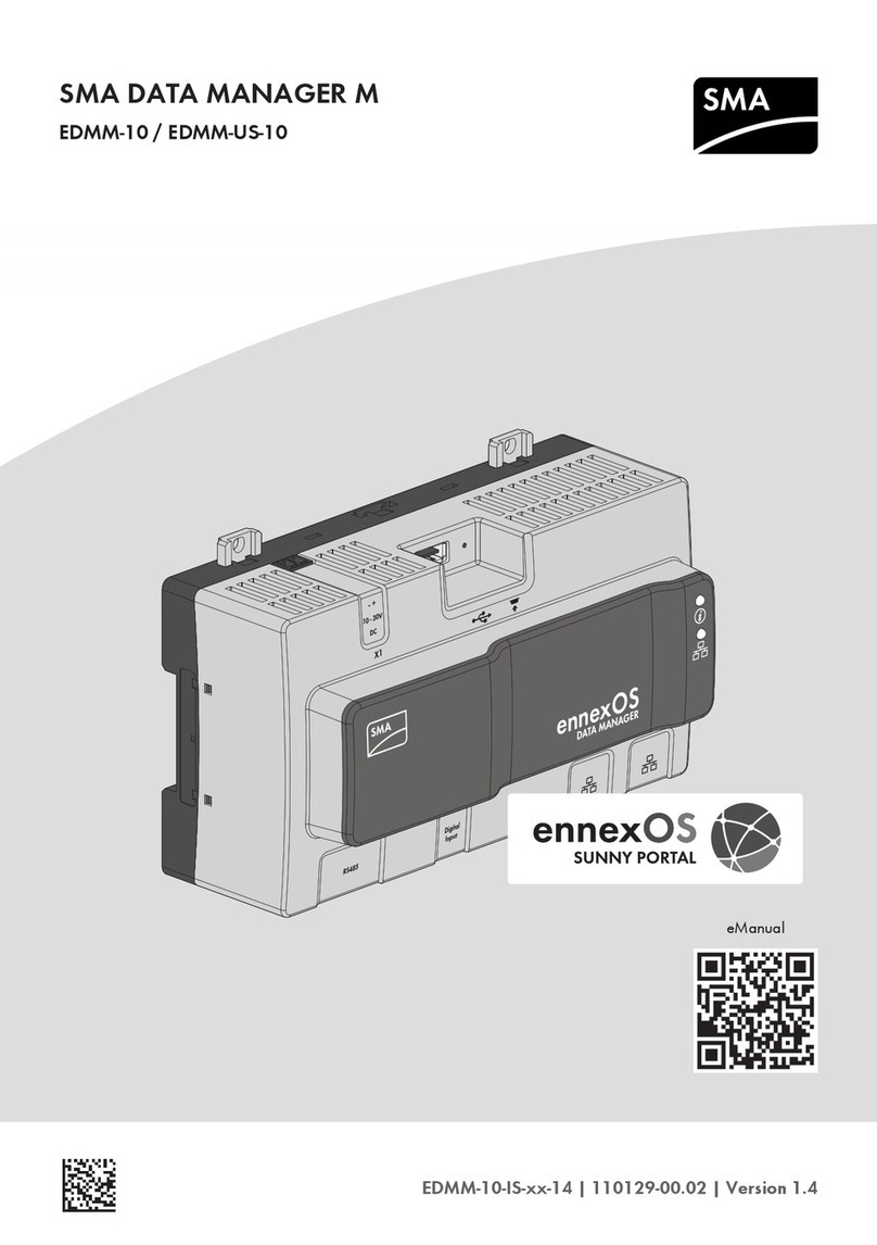 SMA ennex OS EDMM-10 Quick reference guide