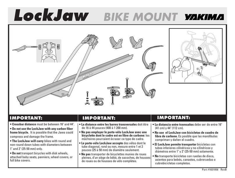 Yakima LockJaw User manual