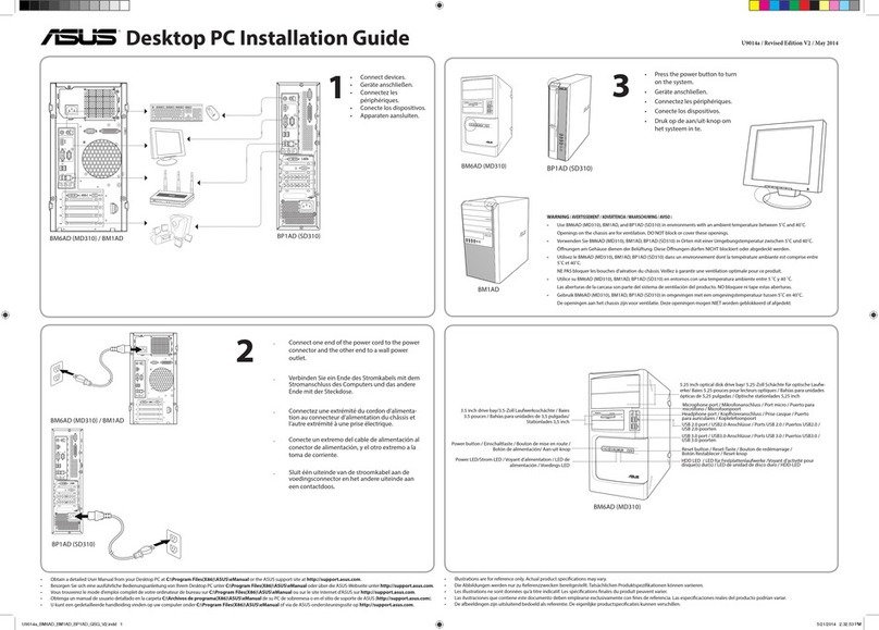 Asus BM6AD User manual