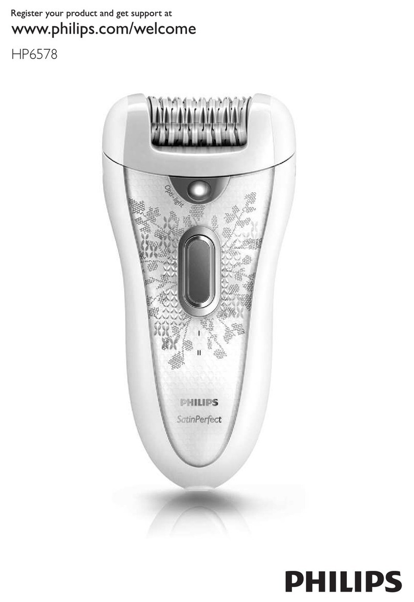 Philips SatinPerfect HP6578 User manual Philips SatinPerfect HP6578 User manual