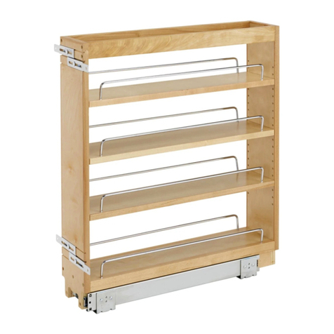 Rev-A-Shelf Wood Classics 444 Series User manual