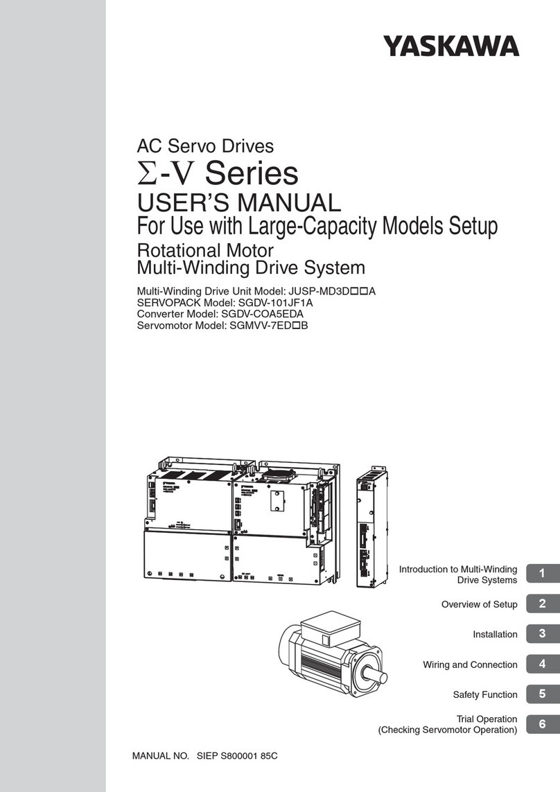 YASKAWA Sigma-V Series user manual